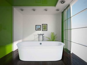 The Artesia double ended free standing bath