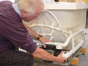 Guaranteed, hand built whirlpool tubs